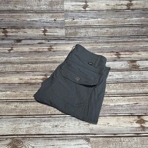 Prana Womens Charcoal Gray Standard Fit Hiking Pants Outdoor‎ Size 28x31